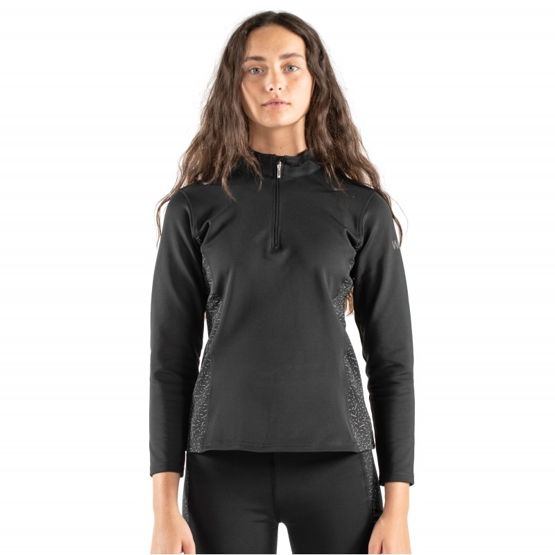 PS255L Hatfield Ladies Reflective Baselayer in Black